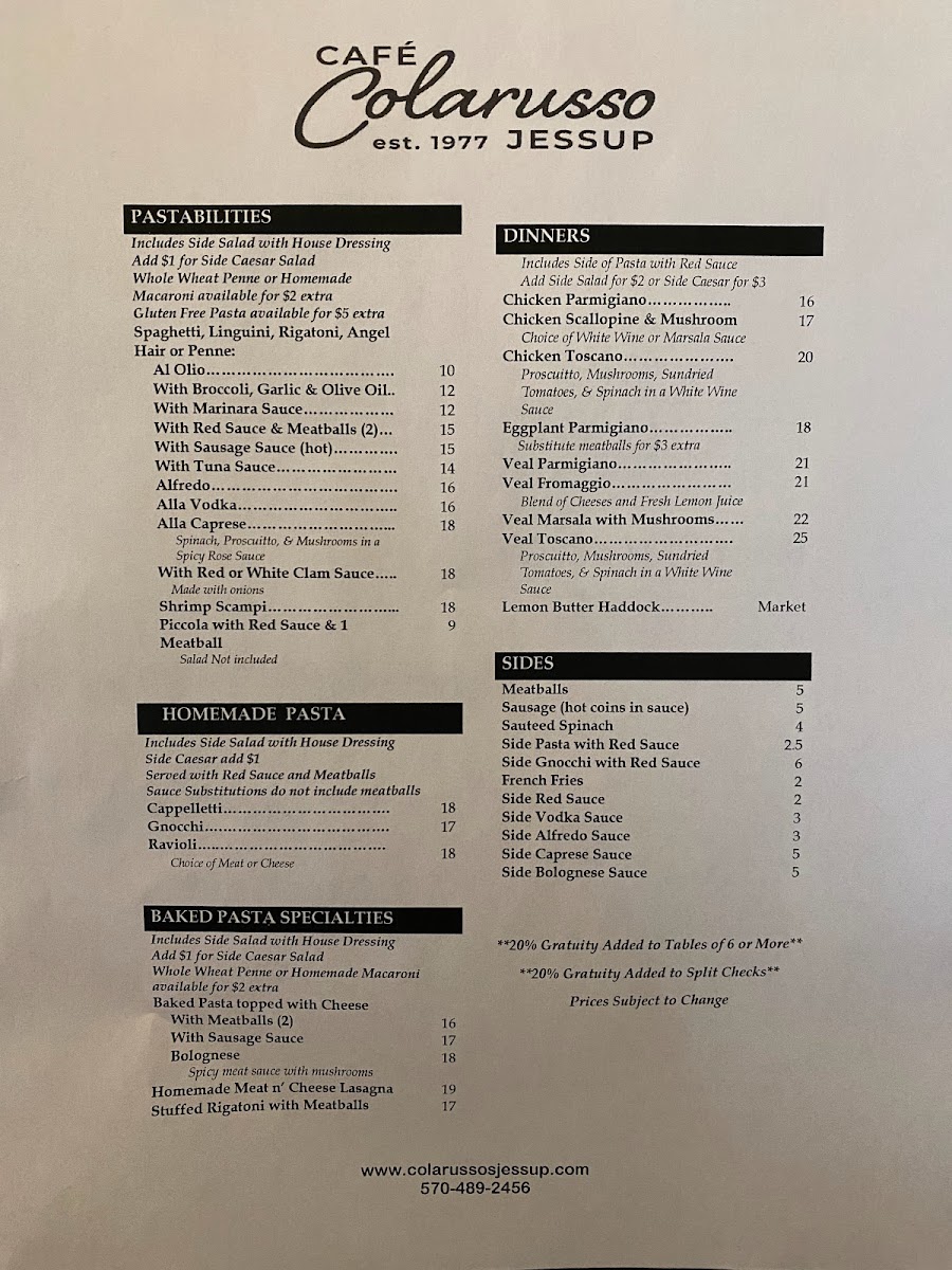 Menu Cafe Colarusso-2